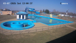 Hlavní bazén, divoká řeka