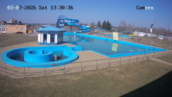 Hlavní bazén, divoká řeka