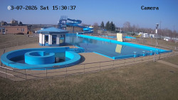 Hlavní bazén, divoká řeka