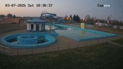 Hlavní bazén, divoká řeka