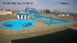 Hlavní bazén, divoká řeka