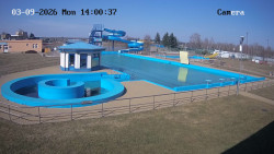 Hlavní bazén, divoká řeka