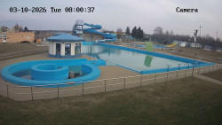 Hlavní bazén, divoká řeka