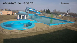 Hlavní bazén, divoká řeka