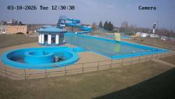 Hlavní bazén, divoká řeka