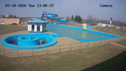 Hlavní bazén, divoká řeka