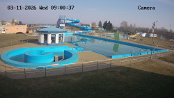 Hlavní bazén, divoká řeka