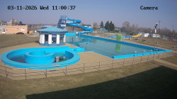 Hlavní bazén, divoká řeka