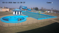 Hlavní bazén, divoká řeka