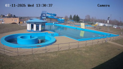 Hlavní bazén, divoká řeka