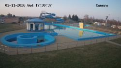 Hlavní bazén, divoká řeka