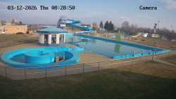 Hlavní bazén, divoká řeka