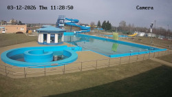 Hlavní bazén, divoká řeka