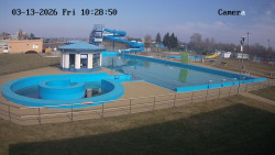 Hlavní bazén, divoká řeka