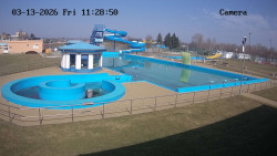 Hlavní bazén, divoká řeka