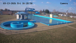 Hlavní bazén, divoká řeka