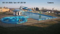 Hlavní bazén, divoká řeka