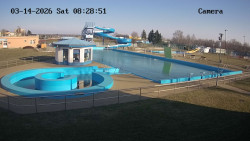 Hlavní bazén, divoká řeka