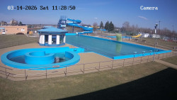 Hlavní bazén, divoká řeka