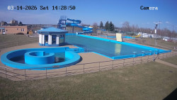 Hlavní bazén, divoká řeka