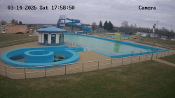 Hlavní bazén, divoká řeka