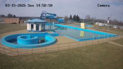 Hlavní bazén, divoká řeka