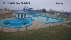 Hlavní bazén, divoká řeka