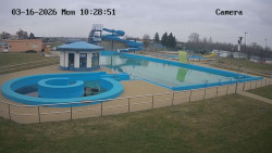 Hlavní bazén, divoká řeka