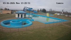 Hlavní bazén, divoká řeka