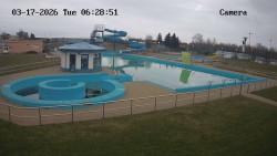 Hlavní bazén, divoká řeka