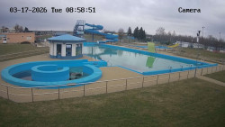 Hlavní bazén, divoká řeka