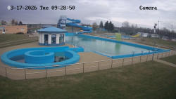 Hlavní bazén, divoká řeka