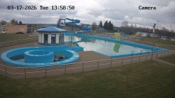 Hlavní bazén, divoká řeka