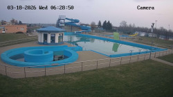 Hlavní bazén, divoká řeka