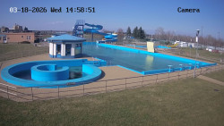 Hlavní bazén, divoká řeka