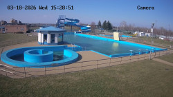 Hlavní bazén, divoká řeka