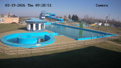 Hlavní bazén, divoká řeka