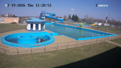 Hlavní bazén, divoká řeka