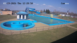 Hlavní bazén, divoká řeka