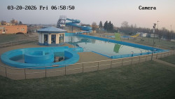 Hlavní bazén, divoká řeka