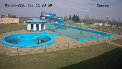 Hlavní bazén, divoká řeka