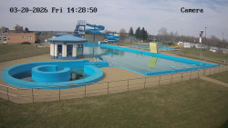 Hlavní bazén, divoká řeka