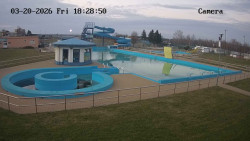 Hlavní bazén, divoká řeka