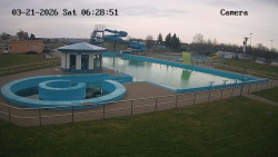 Hlavní bazén, divoká řeka