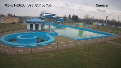 Hlavní bazén, divoká řeka