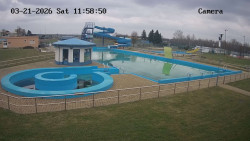 Hlavní bazén, divoká řeka