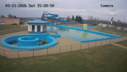 Hlavní bazén, divoká řeka