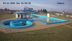 Hlavní bazén, divoká řeka