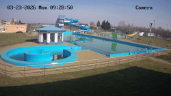 Hlavní bazén, divoká řeka