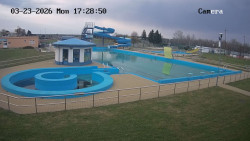 Hlavní bazén, divoká řeka